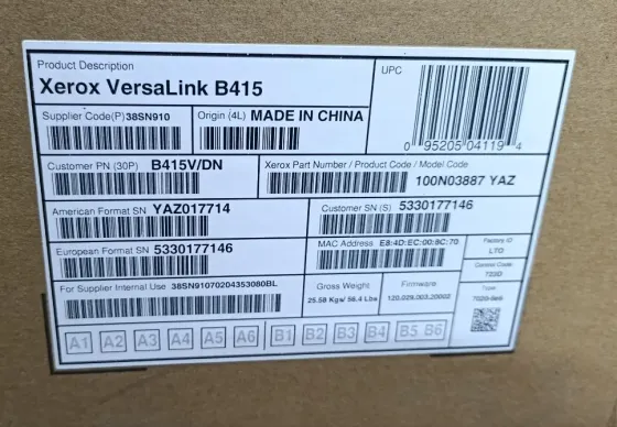 Принтер лазерный мфу Xerox VersaLink B415 Донецк
