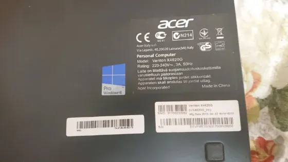 Acer Veriton i3 3220 SSD 240Gb 4Gb озу Донецк