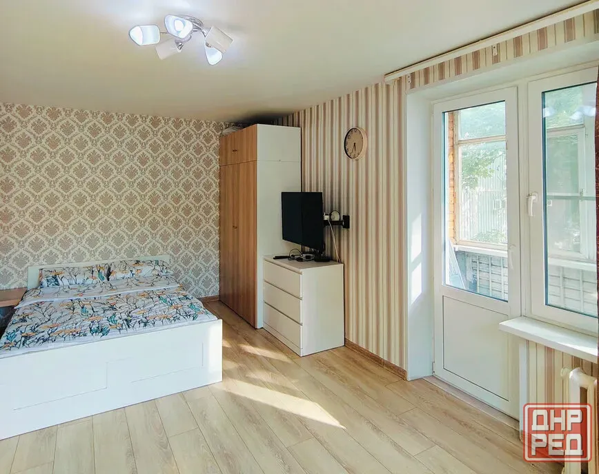 Сдаю однокомнатную квартиру 32.0 м² этаж 3/5 город Донецк, Ленинский район, Донецк - изображение 1