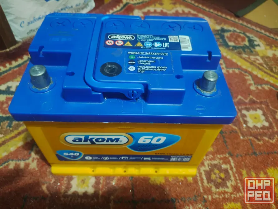 Аккумулятор авто Akom 60/540 Донецк - изображение 1