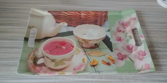 Поднос с ручками, Прочный, практичный и долговечный Донецк