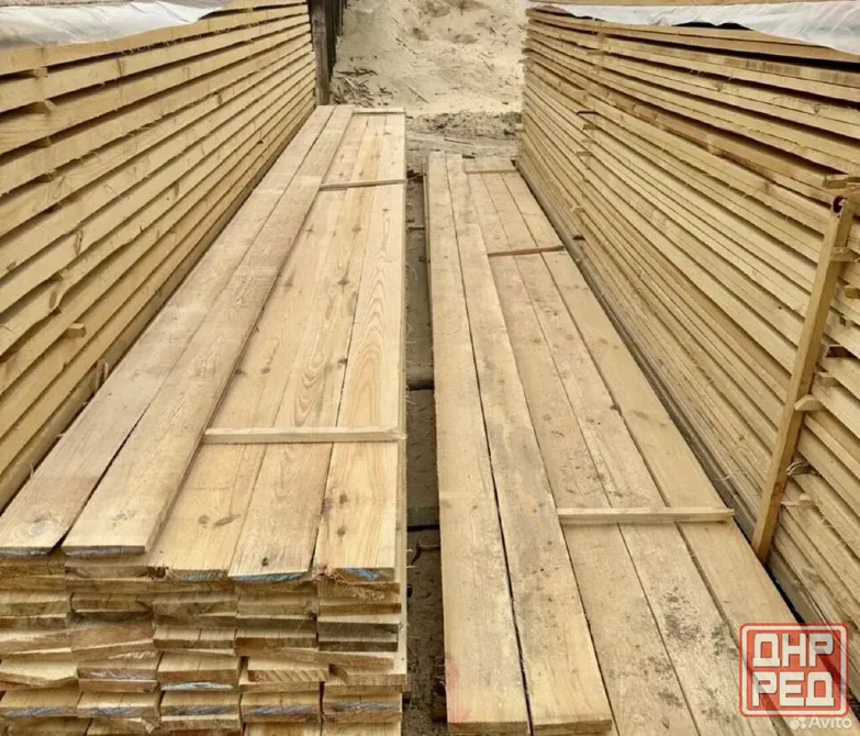 Доска обрезная 25*150 , 50*100, 50*150 6м Донецк - изображение 1