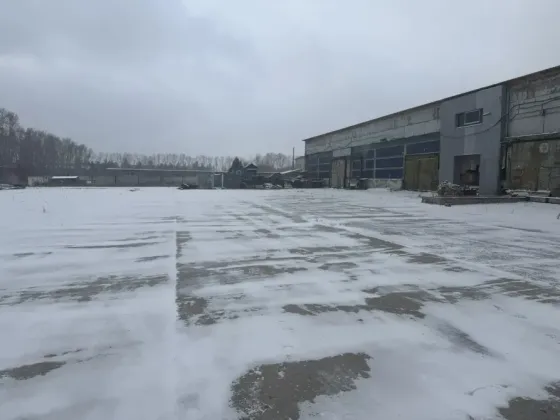 Склад с территорией и кран балкой Красноярск