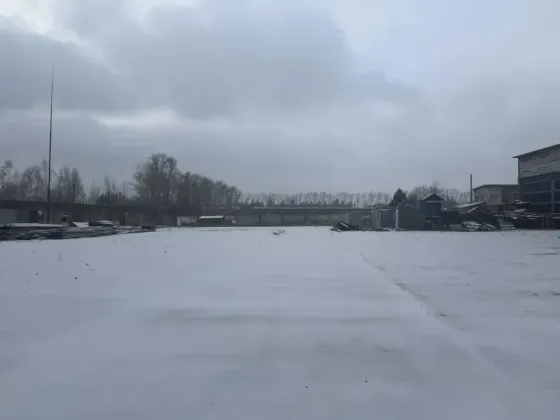 Склад с территорией и кран балкой Красноярск