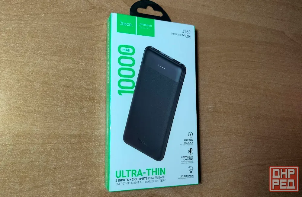 Повербанк (внешний аккумулятор, Power bank) НOСО J153 10000mАh Донецк - изображение 1