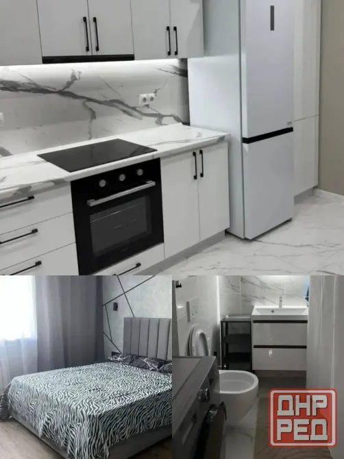 Сдам 2-х ком Евро-студию ,Новострой центр г Мариуполь Мариуполь - изображение 1