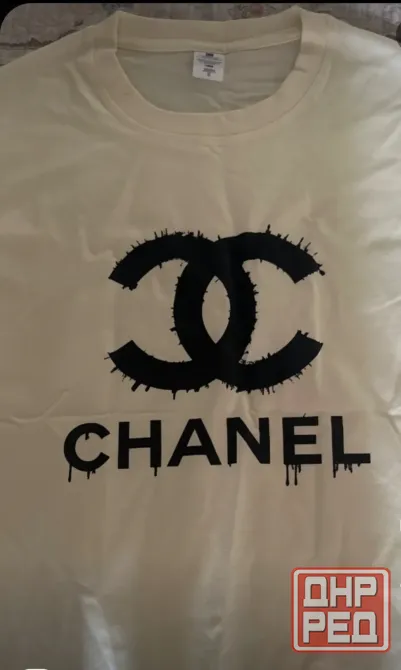 Футболка Chanel с принтом в едином стиле Донецк - изображение 2