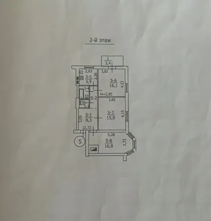 Продам 3-х комнатную квартиру на Миси Макеевка