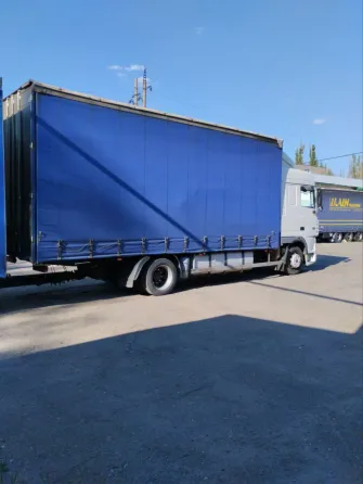 продается грузовой тентованный Даф с прицепом (сцепка) 118 кубов Донецк
