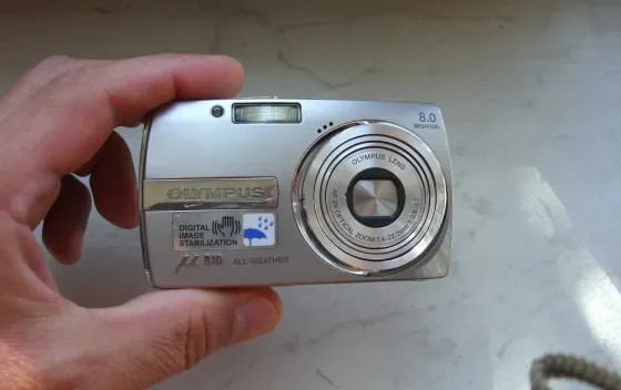 Цифровой фотоаппарат olympus mju 810 +зарядное+XD 1Gb Донецк