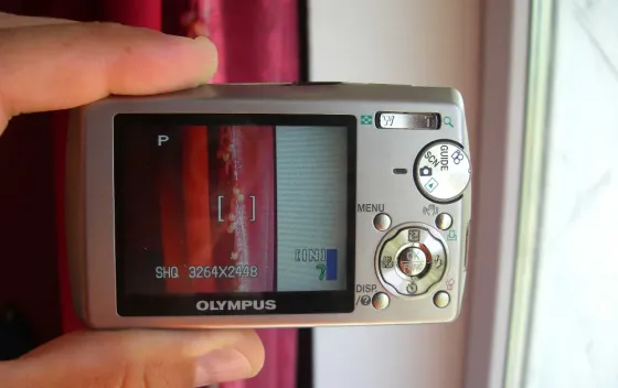 Цифровой фотоаппарат olympus mju 810 +зарядное+XD 1Gb Донецк