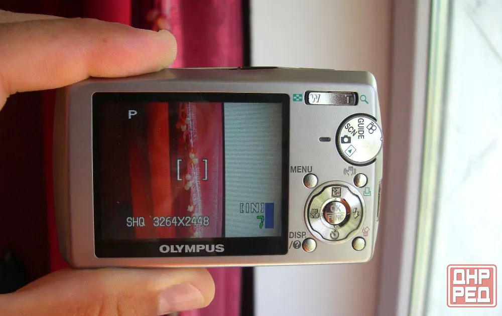 Цифровой фотоаппарат olympus mju 810 +зарядное+XD 1Gb Донецк - изображение 3