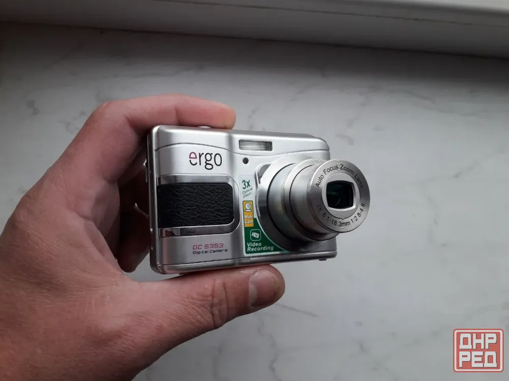 Цифровой фотоаппарат Ergo DC 5353 - состояние и комплект нового Донецк - изображение 2