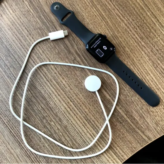Apple Watch Series 7 45mm GPS оригинал, алюминий, тёмные Донецк