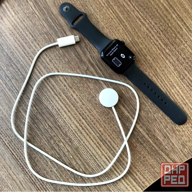 Apple Watch Series 7 45mm GPS оригинал, алюминий, тёмные Донецк - изображение 3
