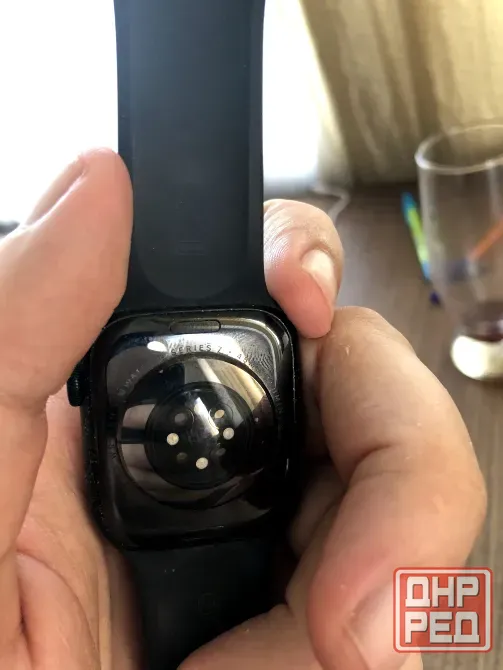 Apple Watch Series 7 45mm GPS оригинал, алюминий, тёмные Донецк - изображение 1