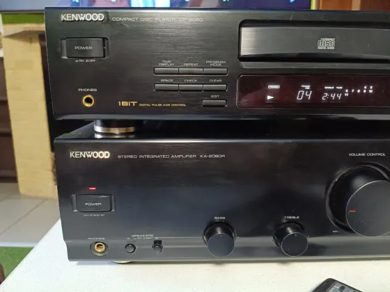 Стойка из двух аппаратов Kenwood.Усилитель Донецк