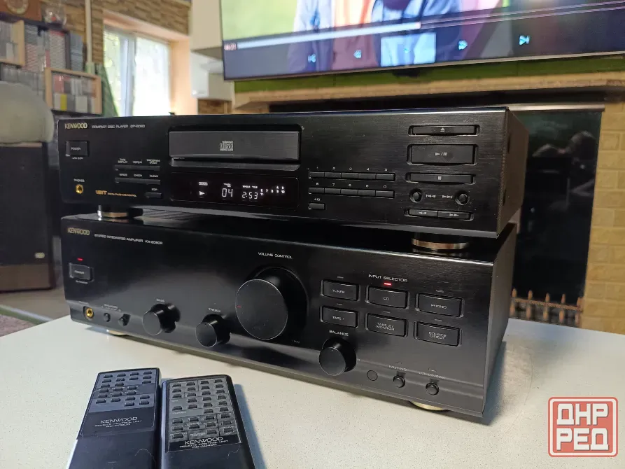 Стойка из двух аппаратов Kenwood.Усилитель Донецк - изображение 3