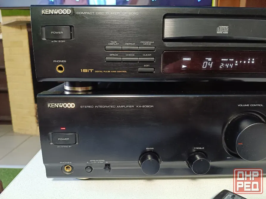 Стойка из двух аппаратов Kenwood.Усилитель Донецк - изображение 4