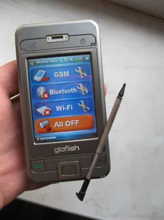 Смартфон/Кпк Glofish X500 с сим, GPS и Wi-Fi Win Mobile 6.0 Донецк