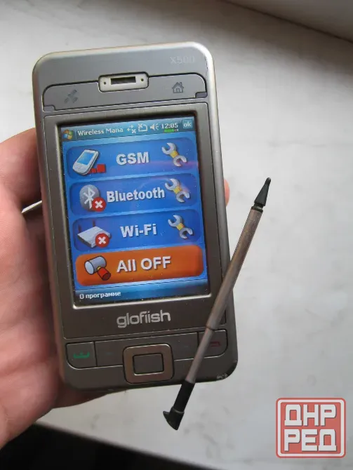 Смартфон/Кпк Glofish X500 с сим, GPS и Wi-Fi Win Mobile 6.0 Донецк - изображение 1