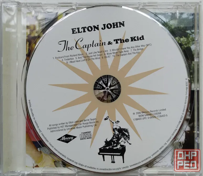 Elton John (2006) The Captain & The Kid - CD, лиц.(укр), Pop-rock Макеевка - изображение 2