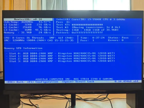 DDR4 8GB 2400MHz HyperX FURY (KHX2400C15/8) Донецк