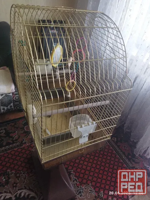Продам клетку для птиц Донецк - изображение 2