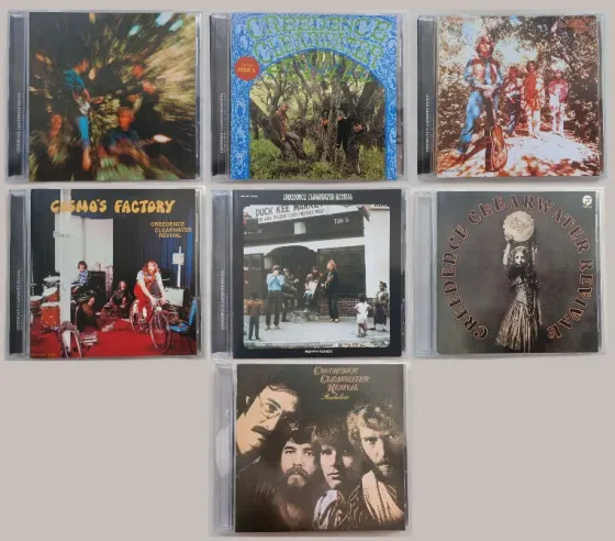 Creedence Clearwater Revival (1969-1972) 7 CD, Россия, Country rock Макеевка