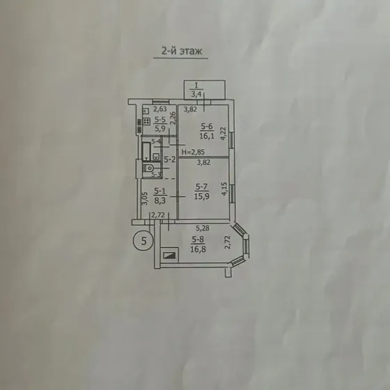 Продам 3-х комнатную квартиру на МИСи Макеевка