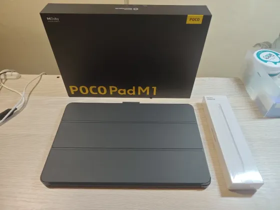 Планшет Xiaomi Poco Pad M1 + чехол и стилус Донецк