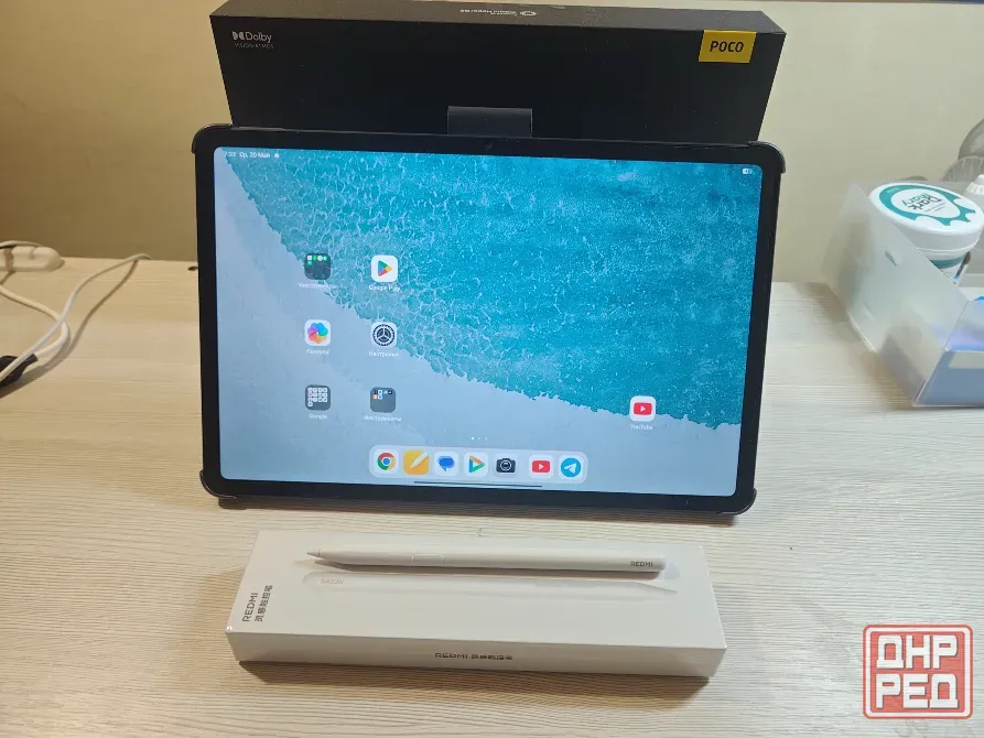 Планшет Xiaomi Poco Pad M1 + чехол и стилус Донецк - изображение 1