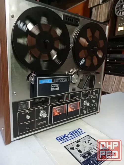 Катушечный магнитофон "Akai" -GX-221D Донецк - изображение 2