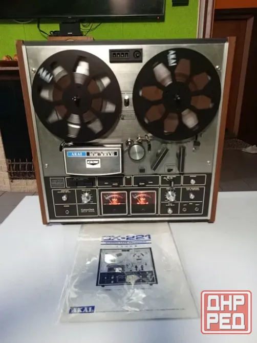 Катушечный магнитофон "Akai" -GX-221D Донецк - изображение 1