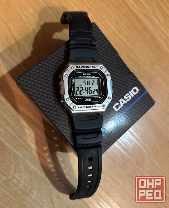 Мужские наручные часы Casio Collection W-218HM-7A Макеевка - изображение 2