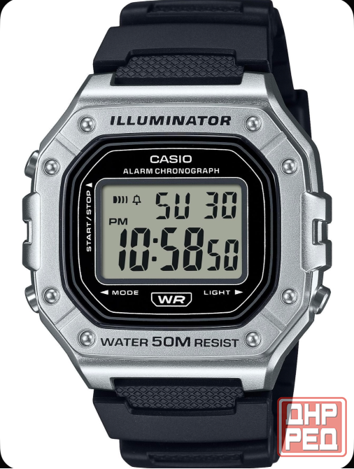 Мужские наручные часы Casio Collection W-218HM-7A Макеевка - изображение 4