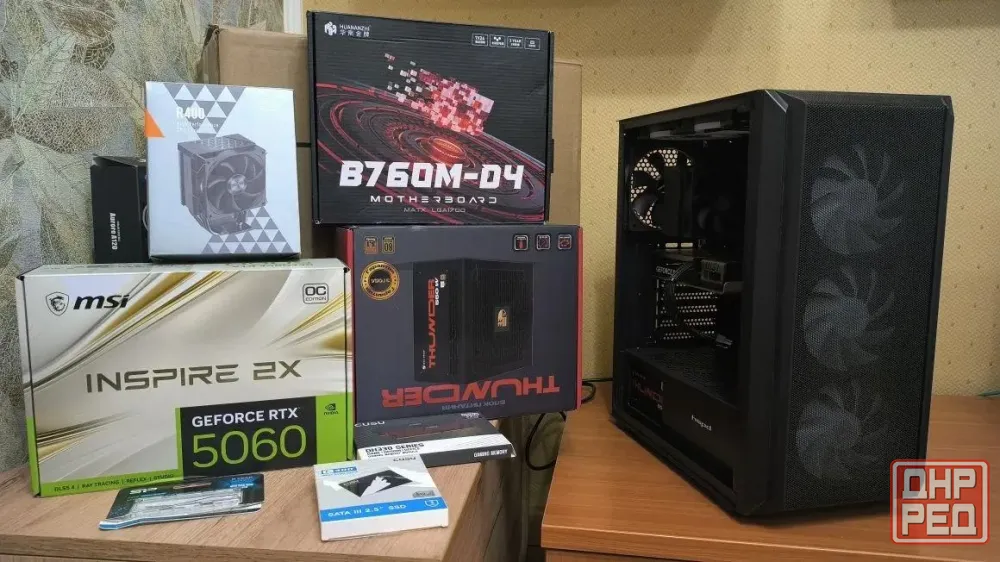 игровой пк на i5 12400f + rtx 5060 8 gb + 32 gb ddr4 Донецк - изображение 7