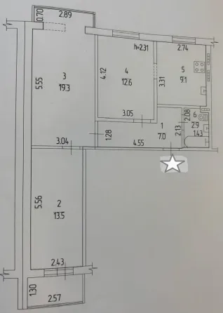 Срочная продажа 3-х комн. квартиры на бульваре Школьном Донецк