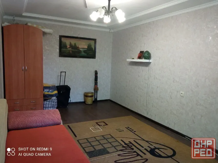 Сдам 1 к.кв. на жд, ул.Артема, 2/5, после ремонта, мебель, техника Донецк - изображение 2