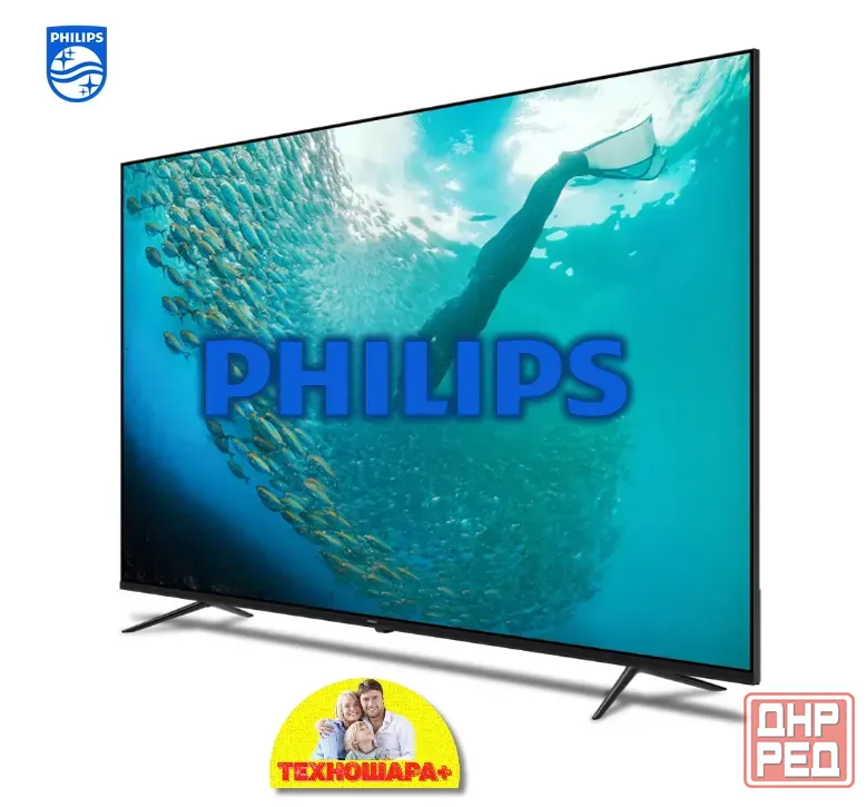 50" тв Philips 50PUD7029/71. Smart/GoogleTV|4K|HDR|Bluetooth|Голос Донецк - изображение 3