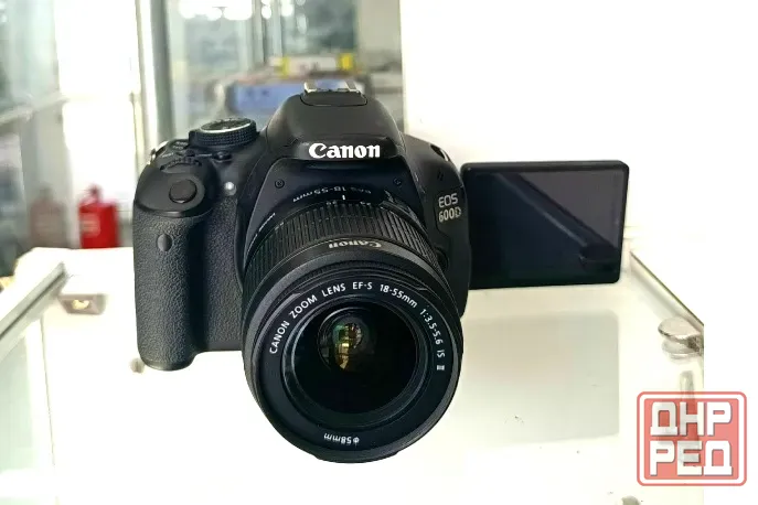 фотоаппарат canon eos 600d kit 18-55mm II (бу) Донецк - изображение 1
