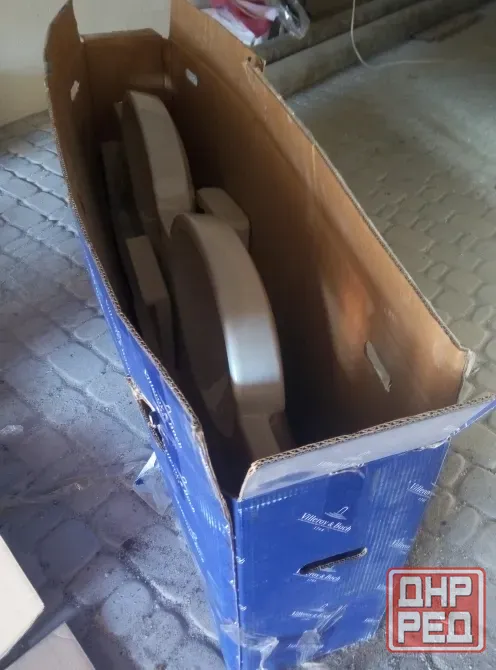 Комплект мебели для ванной комнаты Villeroy & Boch (двойная раковина + тумба + шкаф-пенал) Донецк - изображение 6