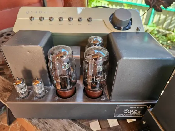 Легендарный ламповый комплект британской школы Hi-end моноблоки Quad II с предом QUAD QC Twenty Four Донецк