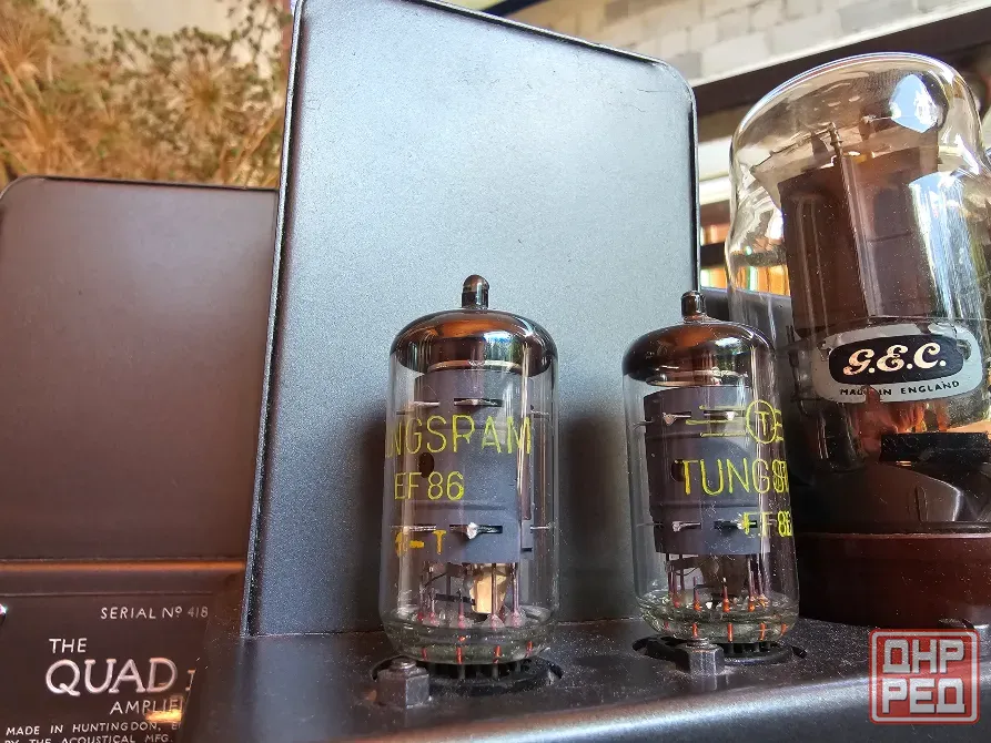 Легендарный ламповый комплект британской школы Hi-end моноблоки Quad II с предом QUAD QC Twenty Four Донецк - изображение 4