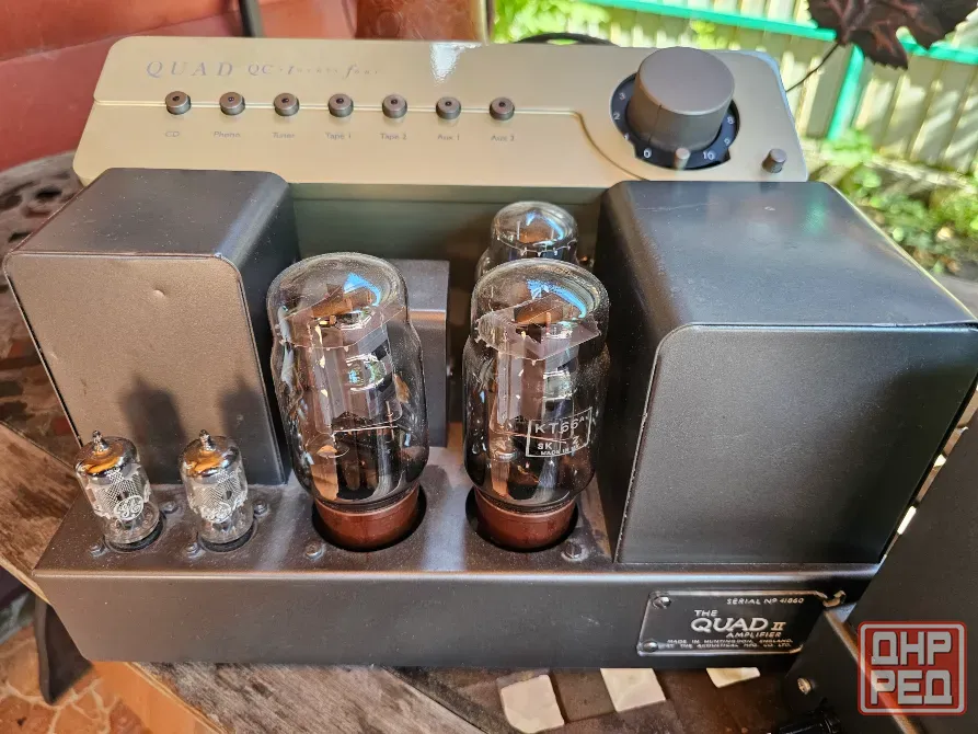 Легендарный ламповый комплект британской школы Hi-end моноблоки Quad II с предом QUAD QC Twenty Four Донецк - изображение 6