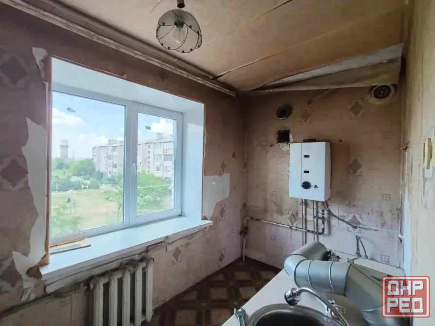 Продам 1 комнатную квартиру в Харцызске, пгт. Горное, ул. Суворова Харцызск - изображение 4