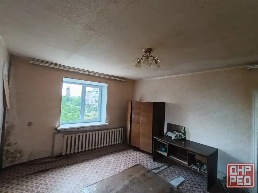 Продам 1 комнатную квартиру в Харцызске, пгт. Горное, ул. Суворова Харцызск - изображение 2