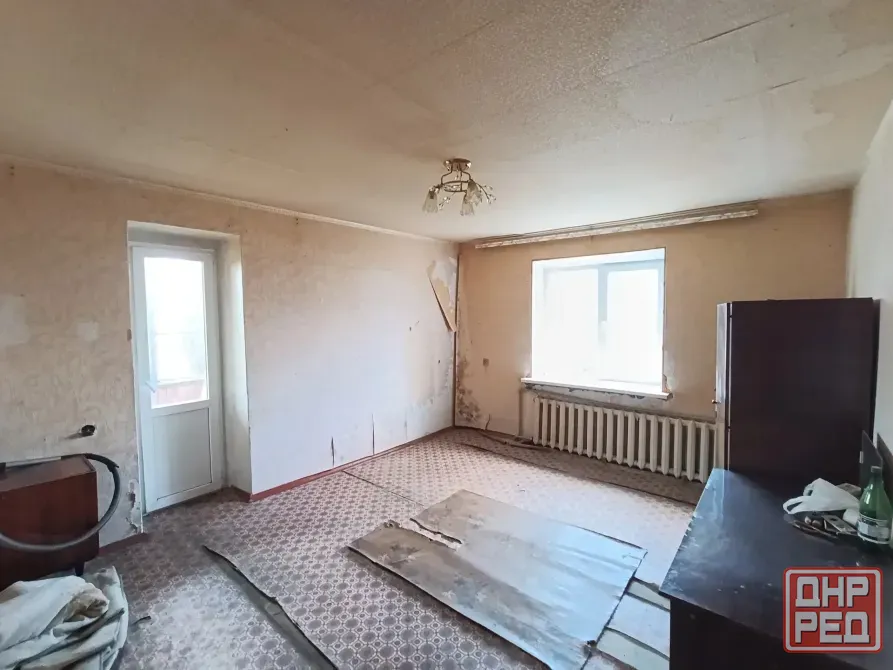 Продам 1 комнатную квартиру в Харцызске, пгт. Горное, ул. Суворова Харцызск - изображение 1