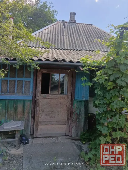 Участок 8 сот. - Приватизирован, Дом - 46м.кв., Газ. отопл., Центральная Канализация, пл.Свободы Донецк - изображение 1
