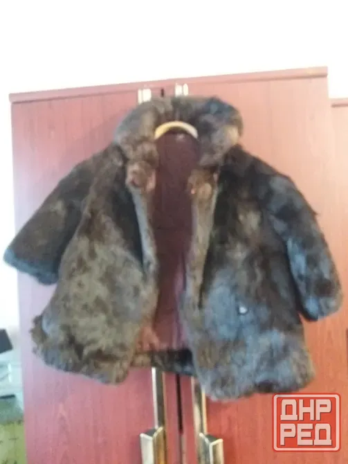 Продам шубу детскую натуральную кролик рост 86-92 см Донецк - изображение 1